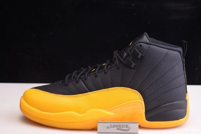12 Gold Air Jordan Black 130690-070 University Retro 0825